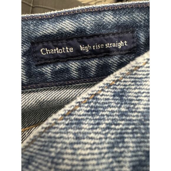 Citizens Of Humanity Light Blue Straight Leg Charlotte Jeans Sz. 26 - Picture 7 of 9